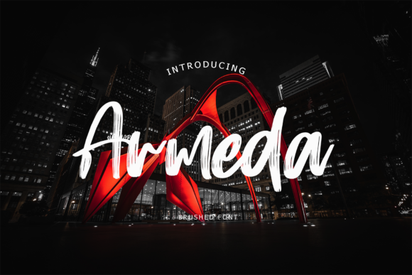 Armeda: A Handwritten Font That Builds Brand Warmth
