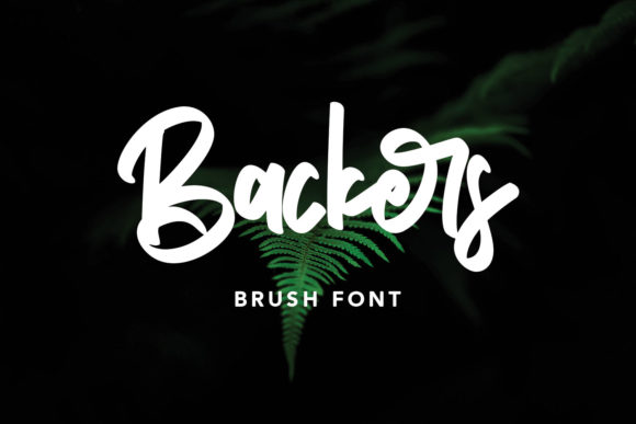 Backers: A Handwritten Font That Feels Like a Thoughtful Pause