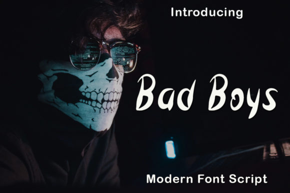 Bad Boys Font: A Clean Handwritten Typeface for Standout Branding
