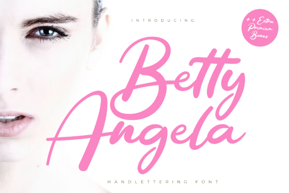 Betty Angela: A Refined Script Font for Editorial Design