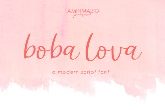 Boba Lova: A Premium Script Font for Scroll-Stopping Brand Moments