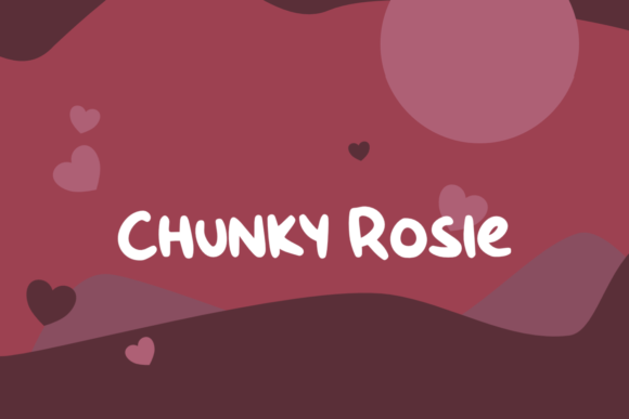 Chunky Rosie Font: A Friendly, Professional Script for Small Businesses