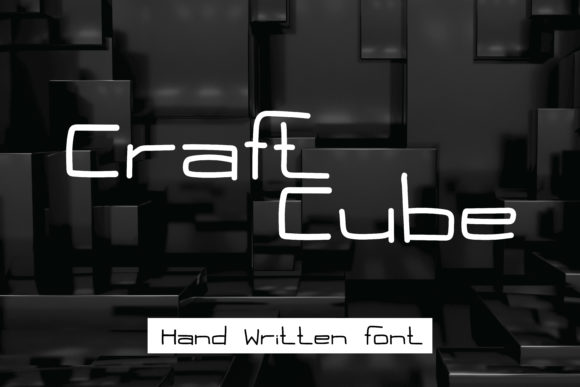 Craft Cube: A Handwritten Font That Builds Brand Trust