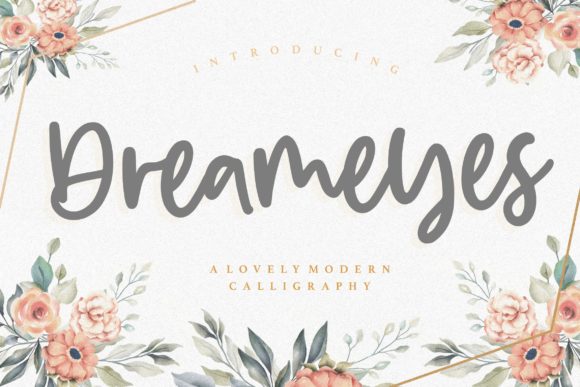 Dreameyes: A Quirky Handwritten Font for Makers