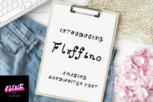 Fluffino: A Handwritten Font That Feels Like Home