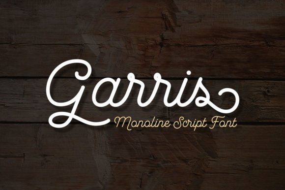Garris: A Handwritten Font That Breathes With Your Words