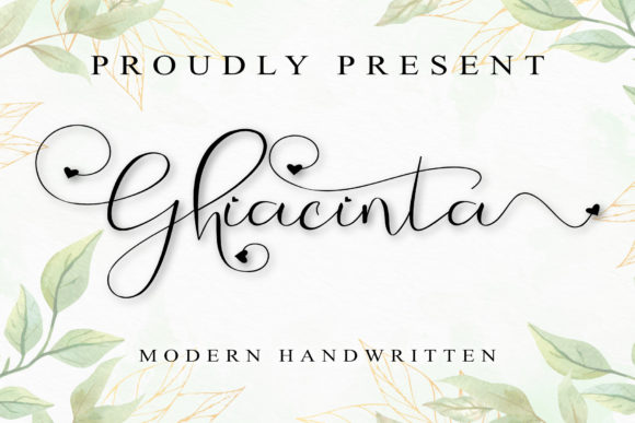 Ghiacinta: A Handwritten Font That Breathes Life Into Editorial Moments