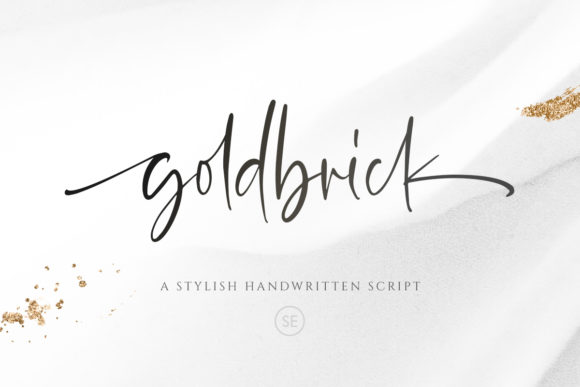 Goldbrick: A Script Font That Breathes With Your Content