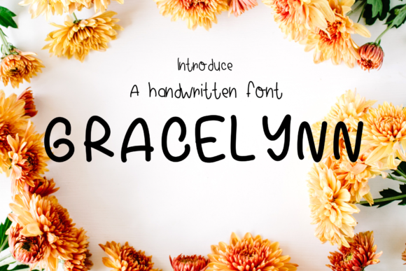 Gracelynn Handwritten Font for Handmade Brands