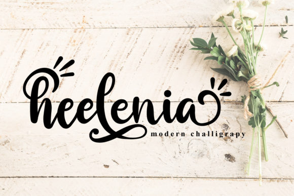 Heelenia: A Refined Script Font for Elegant Digital Branding