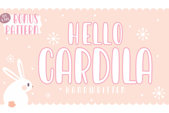 Hello Cardila: A Playful Handwritten Font for Authentic Branding