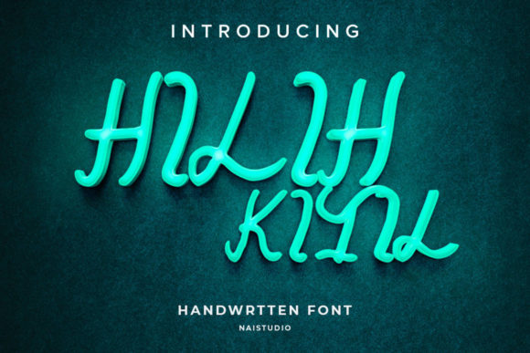 Hilih Kitil: A Timeless Handwritten Font for Crafters & Sellers