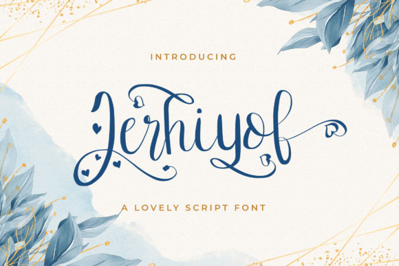 Jerhiyof: A Refined Handwritten Font for Digital Branding