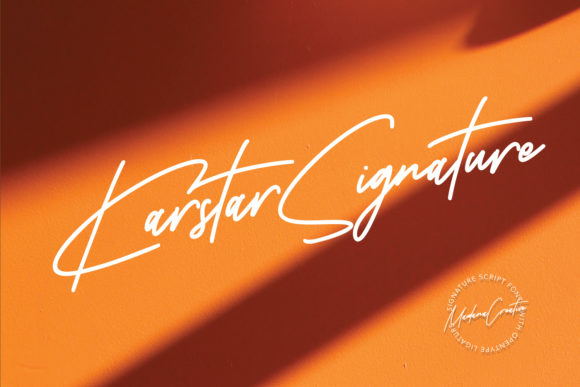 Karstar Signature: A Handwritten Typeface That Elevates Digital Branding