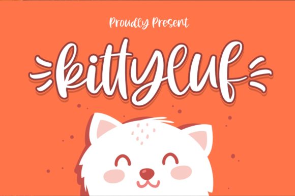 Kittyuf: A Playful Handwritten Font for Brand Personality