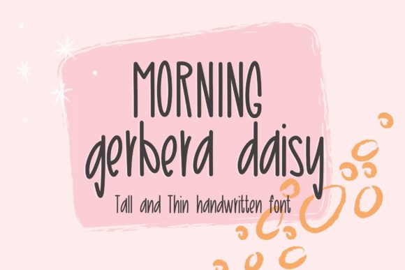 Morning Gerbera Daisy