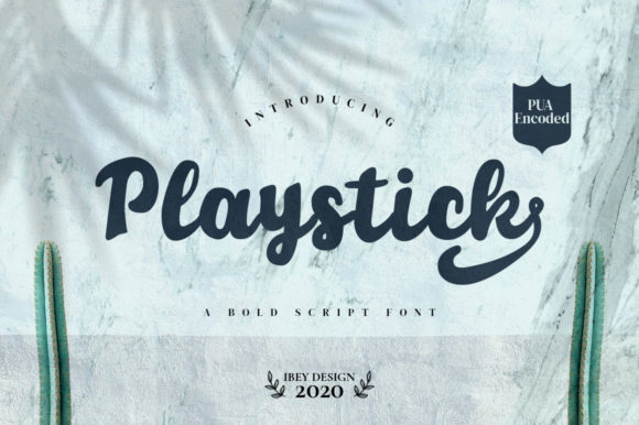 Playstick: A Premium Script Font for Scroll-Stopping Marketing