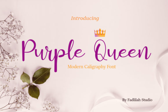 Purple Queen: A Handwritten Font That Earns Its Place in Real Campaigns