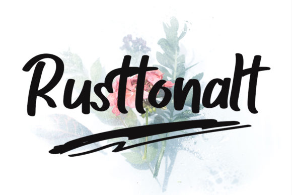 Rusttonalt: A Handwritten Font That Makes Your Brand Feel Human