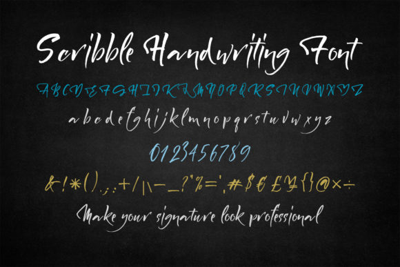 Scribble: A Premium Script Font That Elevates Real Business Branding