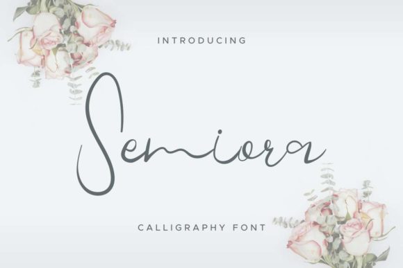 Semiora: A Script Amp Font That Elevates Campaign Visuals