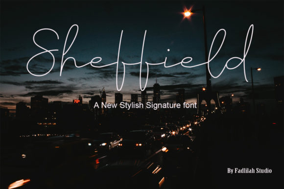 Sheffield: A Handwritten Typeface That Breathes Quiet Confidence