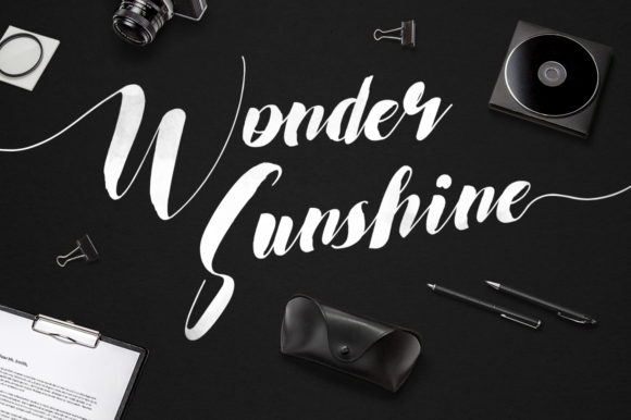 Wonder Sunshine: A Script Font That Carries Light